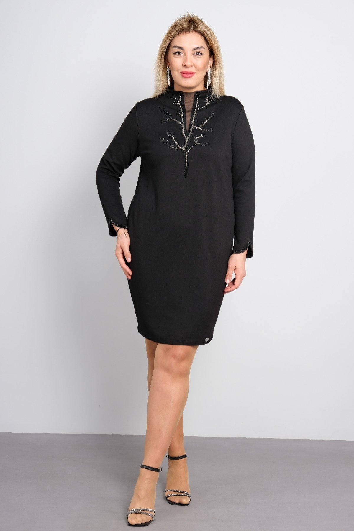 Casual Dresses-Black