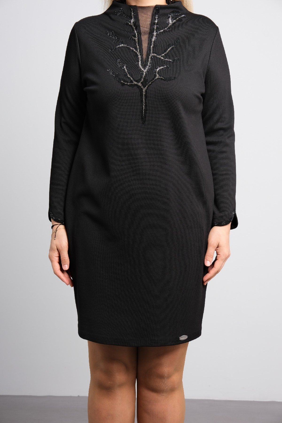 Casual Dresses-Black