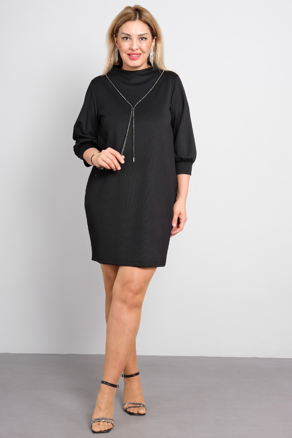 Casual Dresses-Black