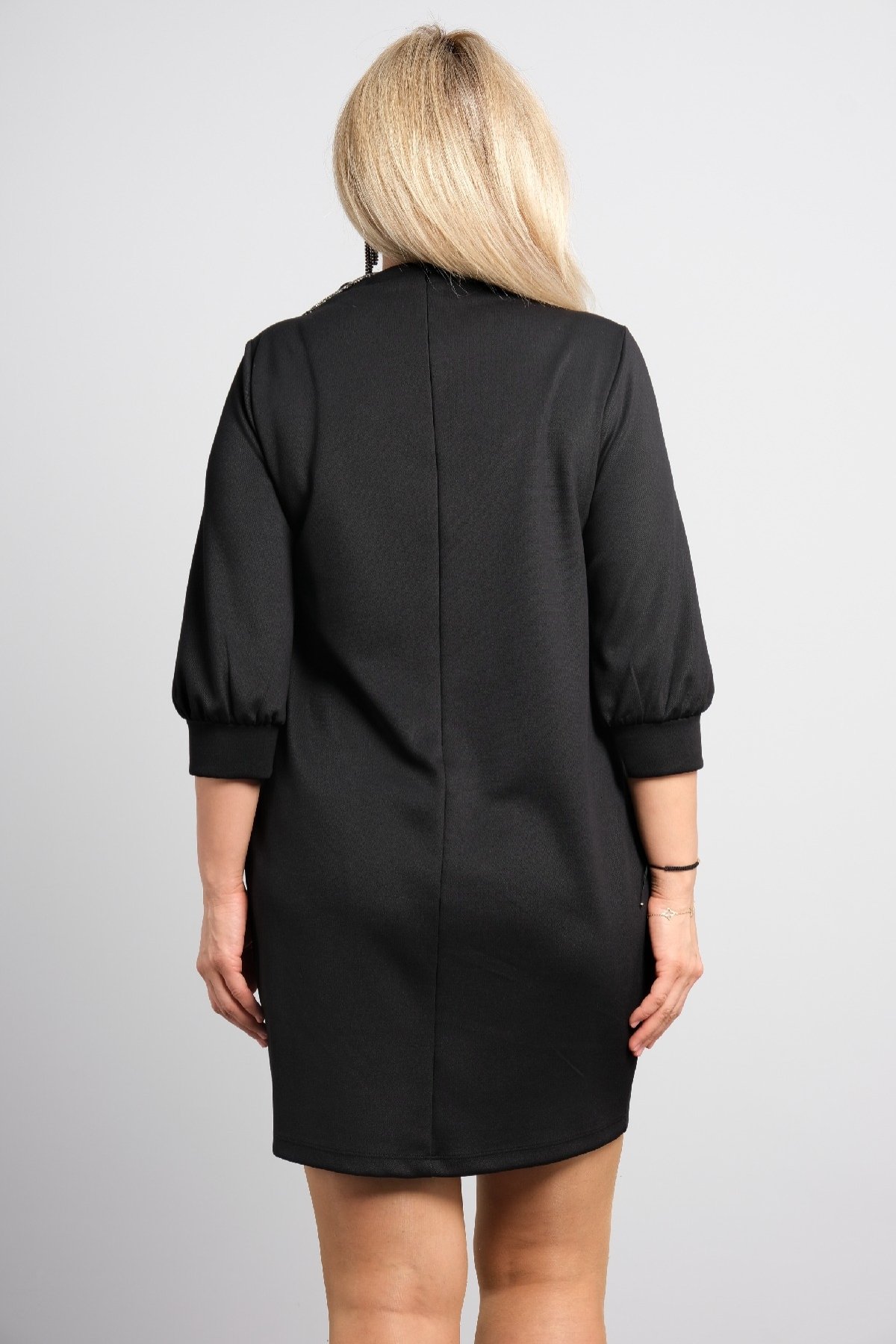 Casual Dresses-Black