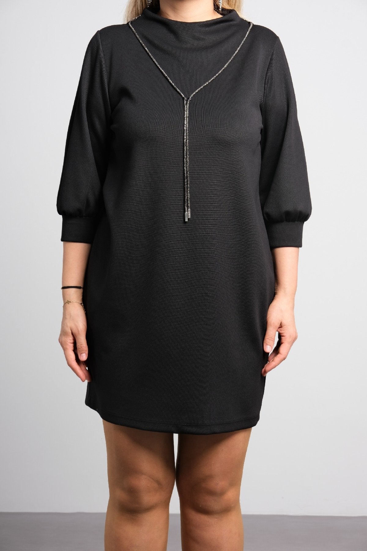 Casual Dresses-Black