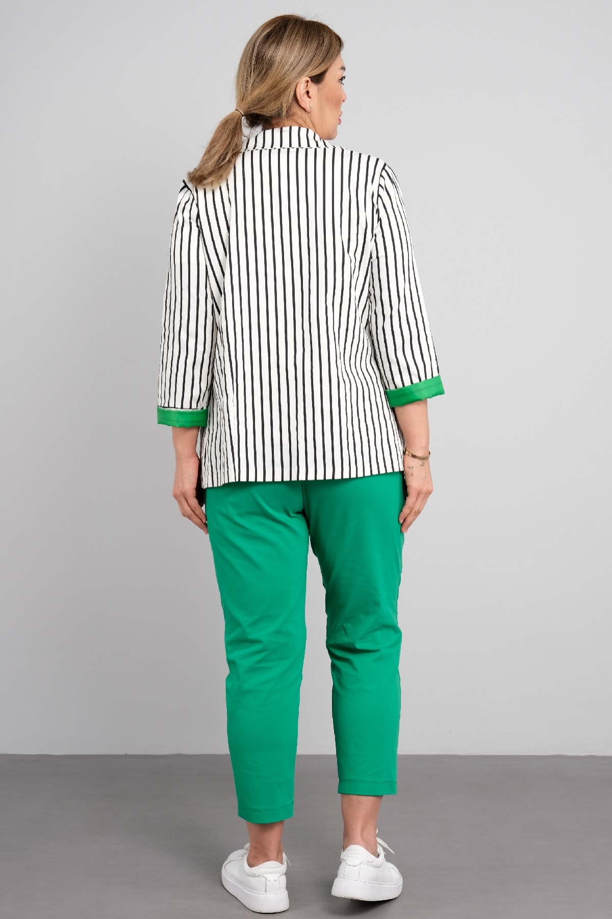 Women's 3 Piece Suits-Green
