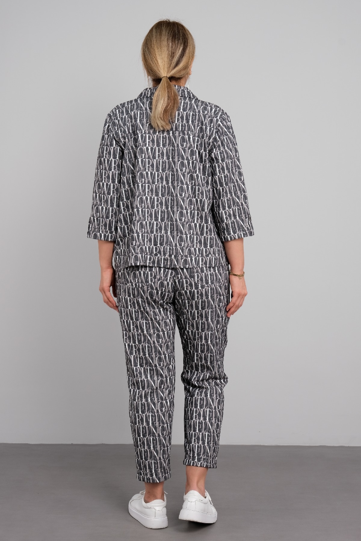 Women's 3 Piece Suits-Black