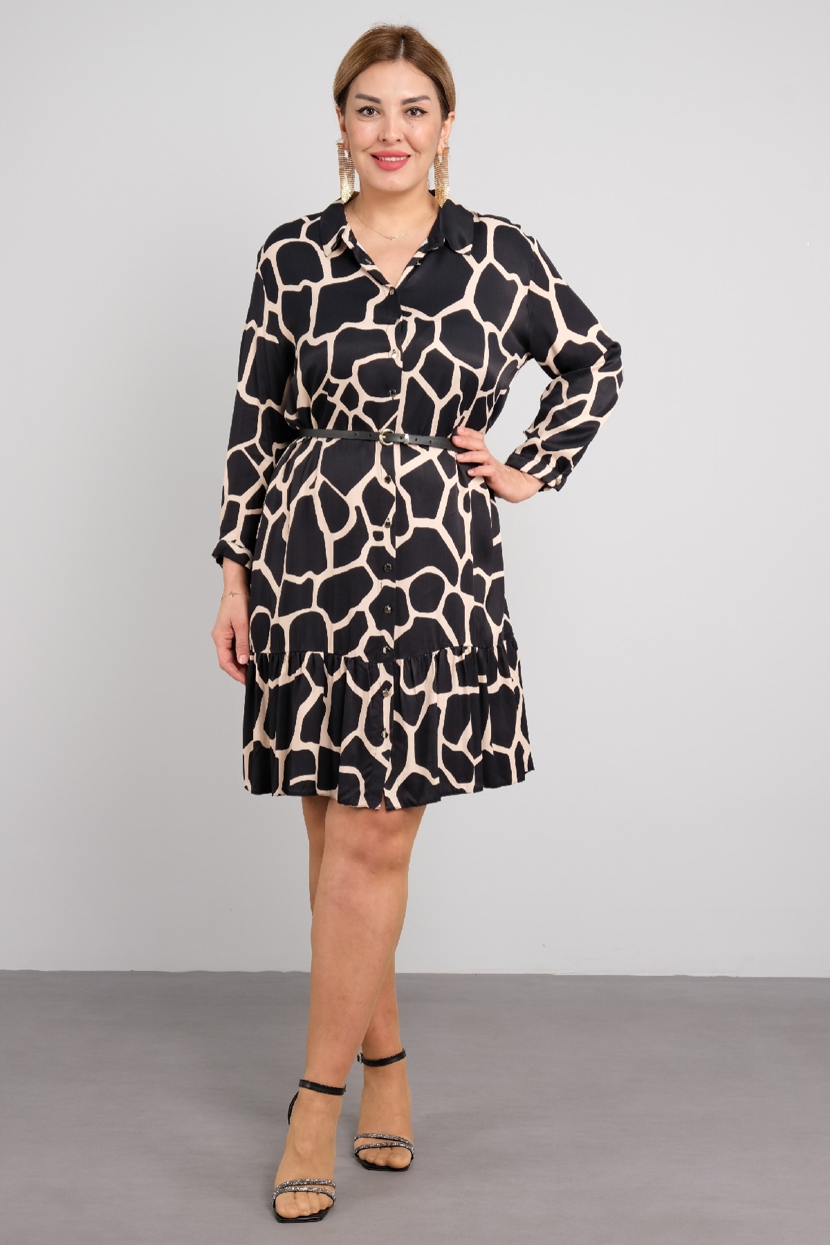 Casual Dresses-Black