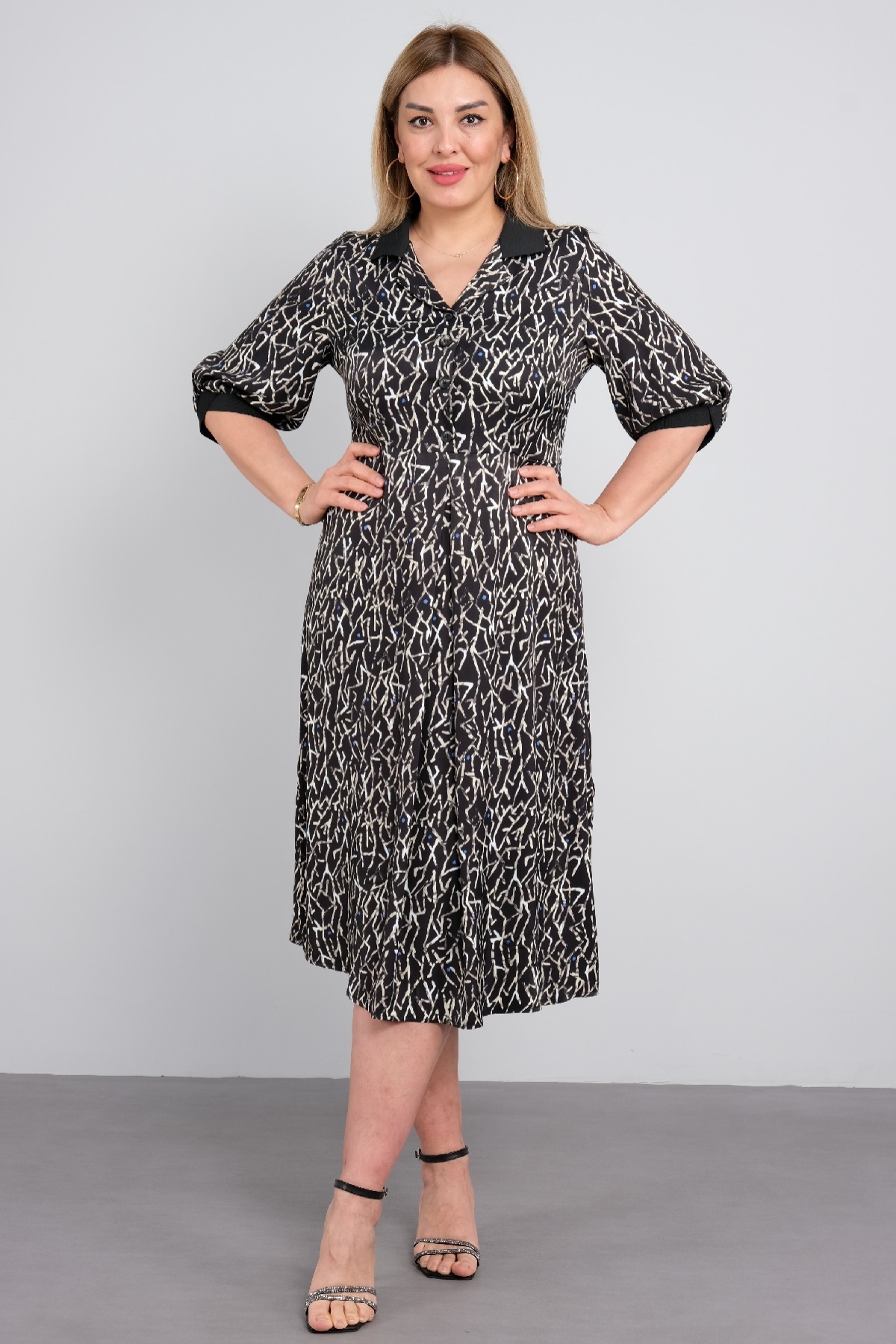 Casual Dresses-Bright Blue