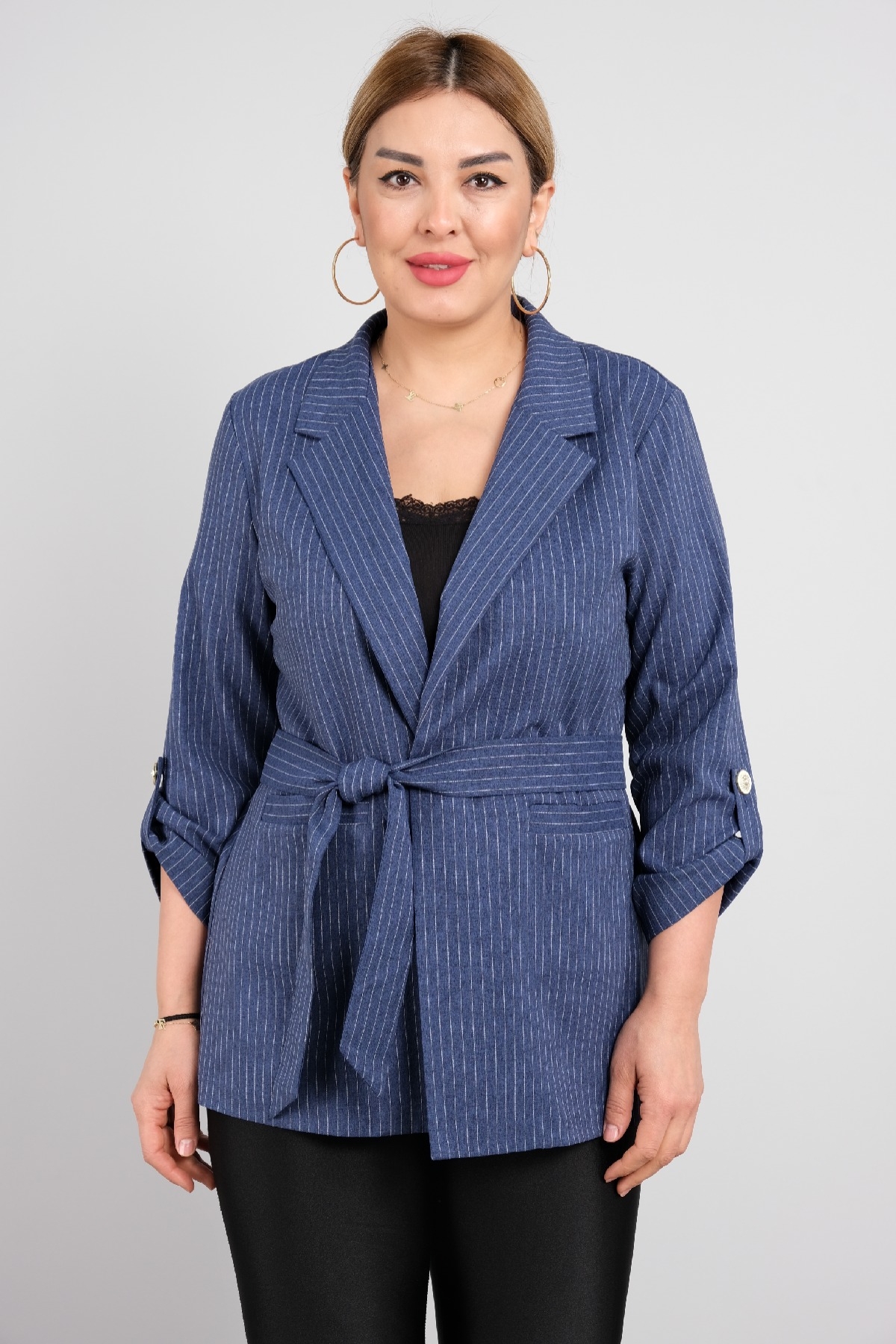 Casual Jacket-Indigo