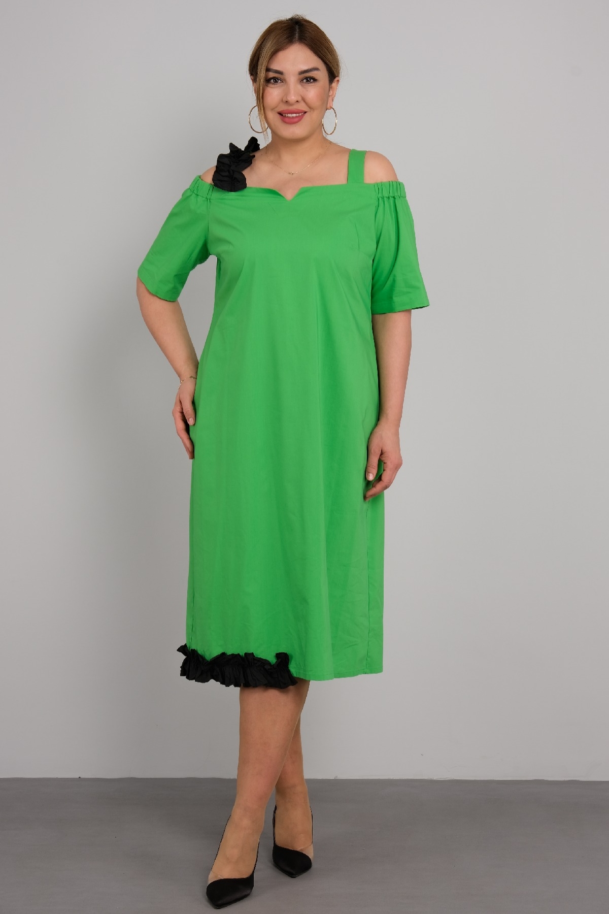 Casual Dresses-Green