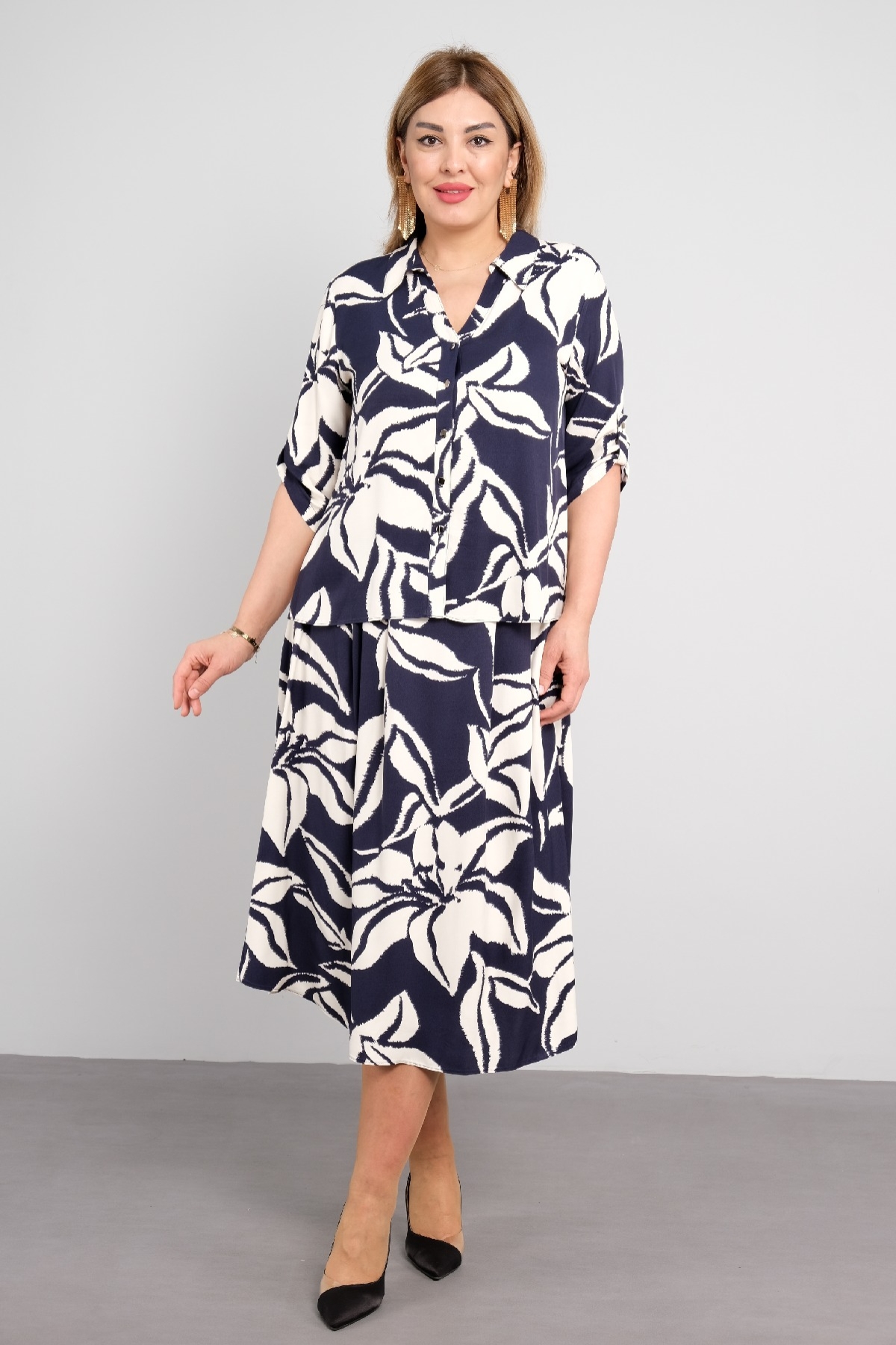 Two-Piece Suit-Dark Blue