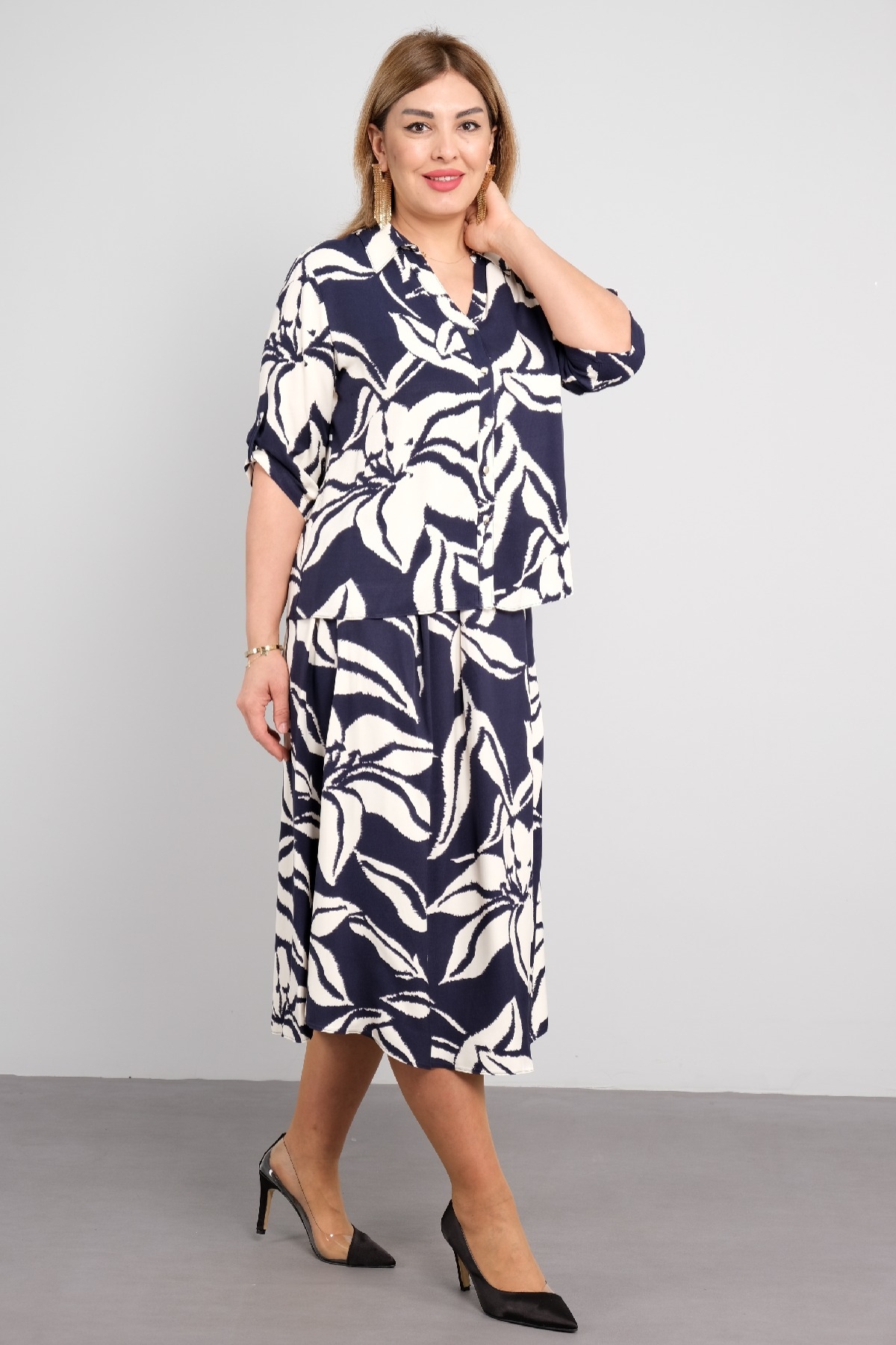 Two-Piece Suit-Dark Blue