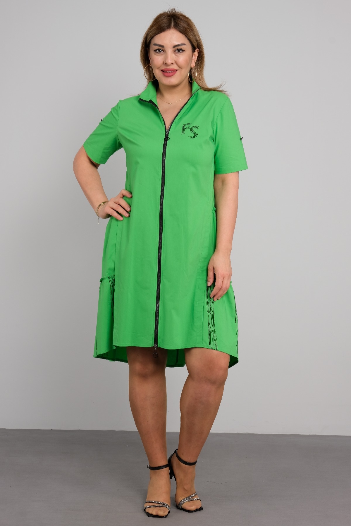 Casual Dresses-Green
