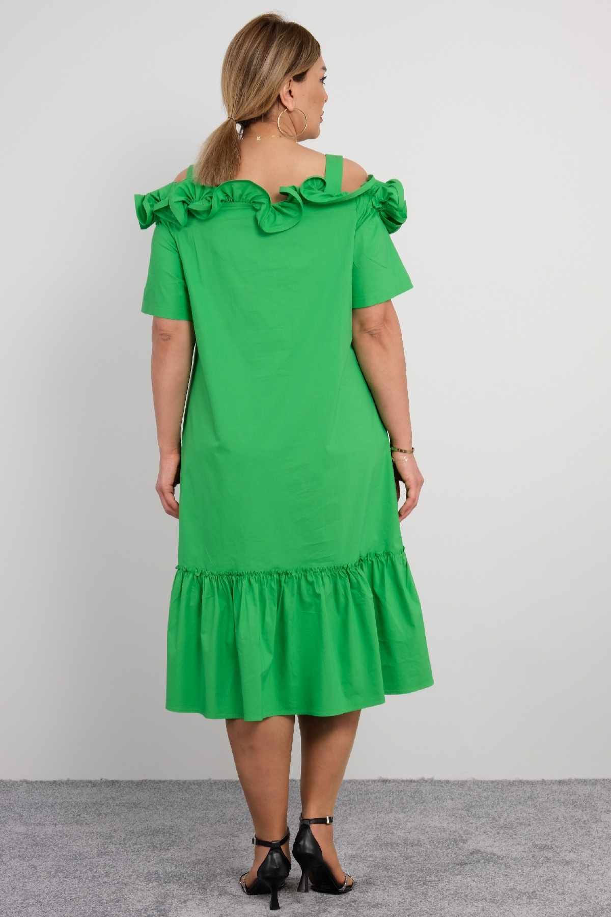 Casual Dresses-Green