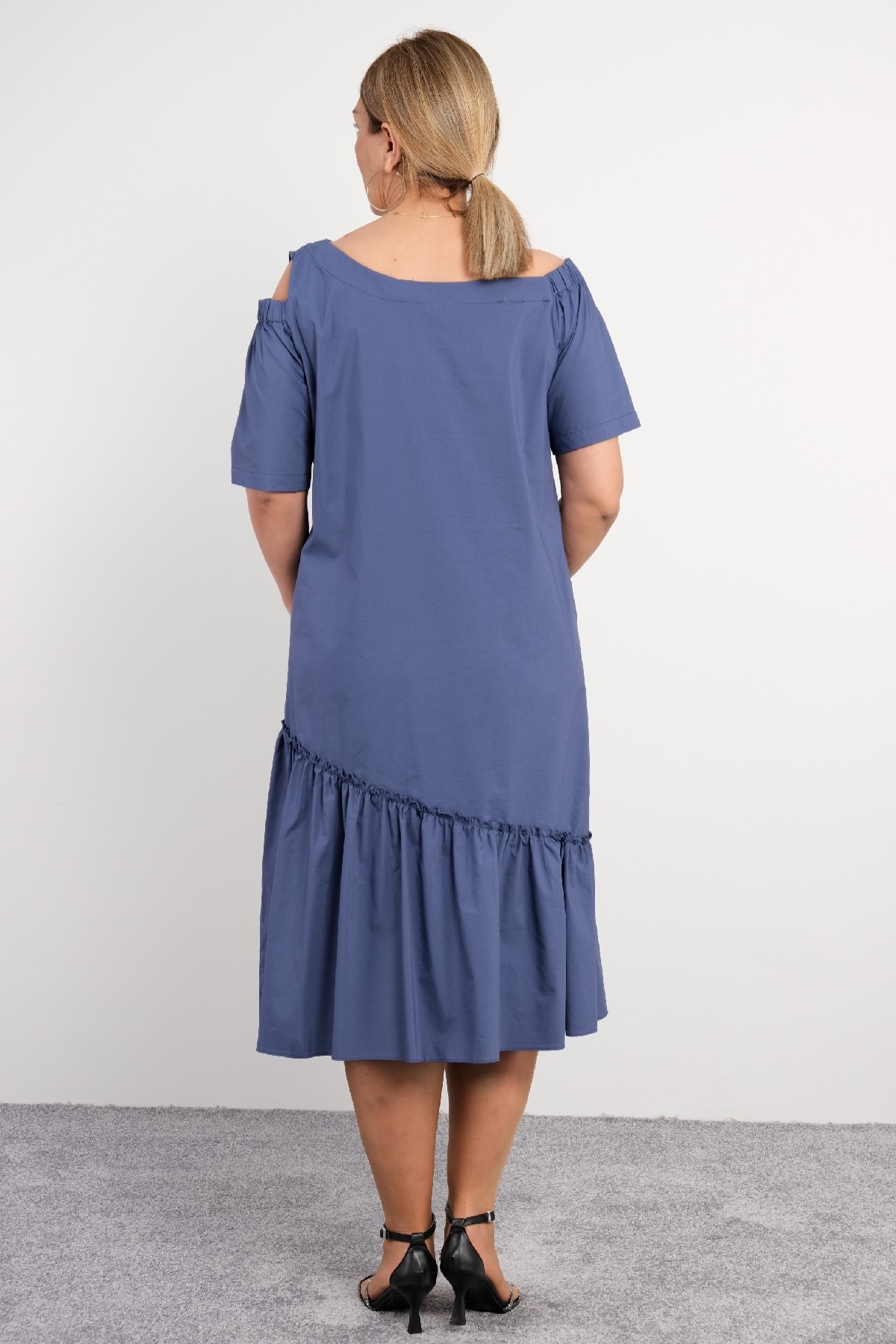 Casual Dresses-Indigo
