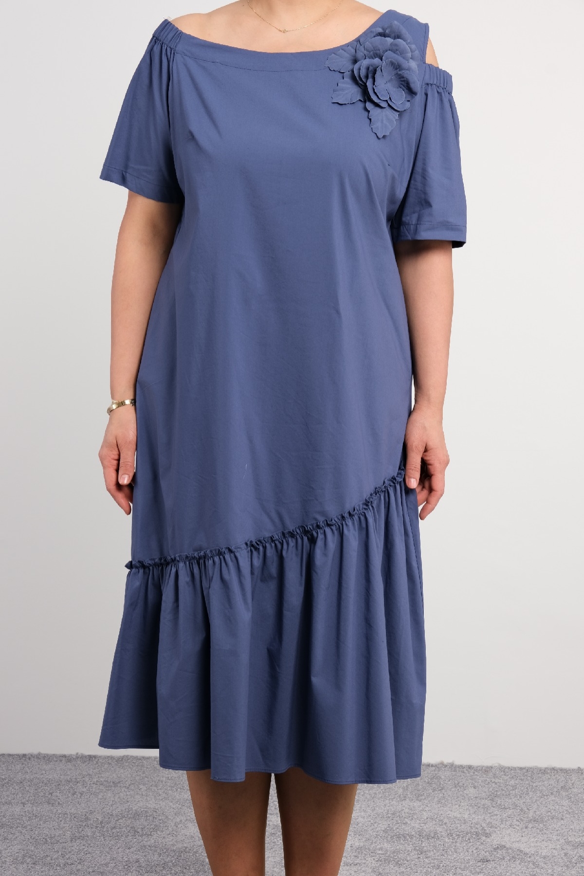 Casual Dresses-Indigo