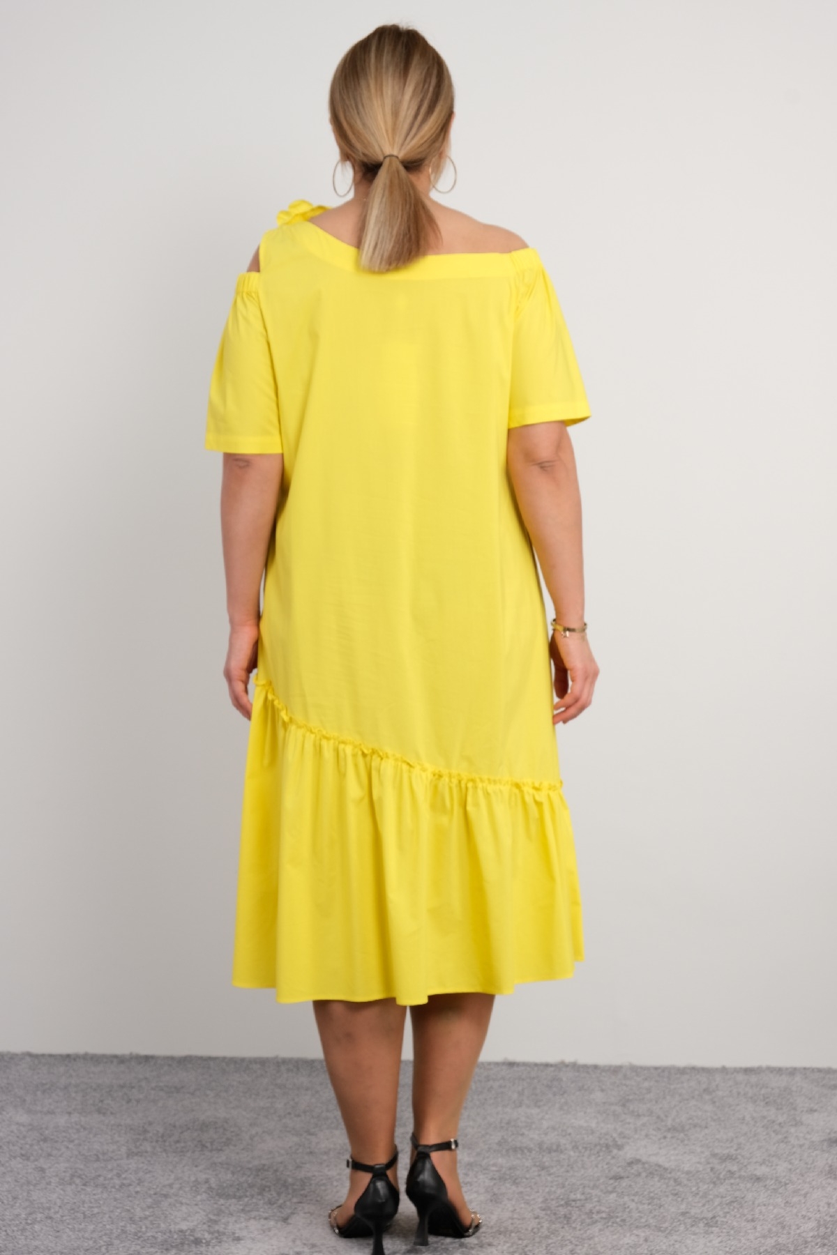 Casual Dresses-Yellow