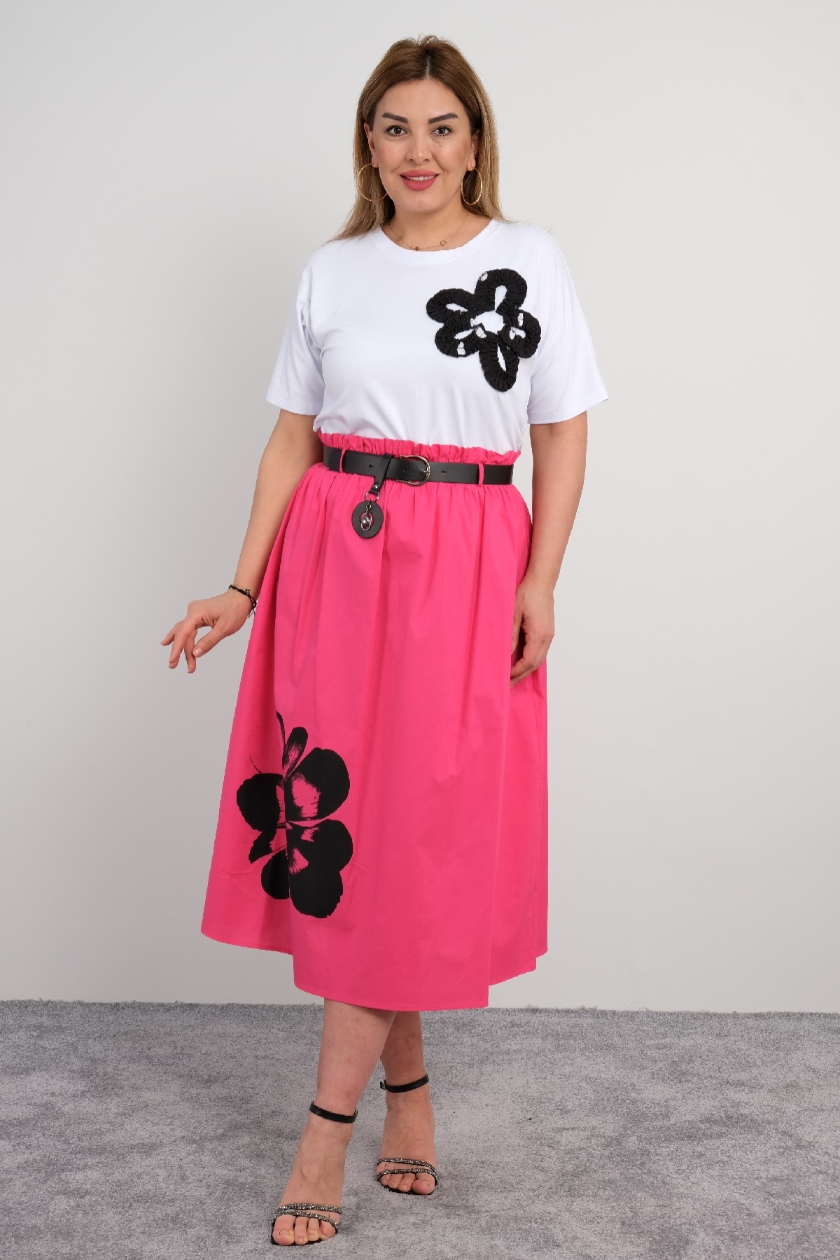 Two-Piece Suit-Fuchsia