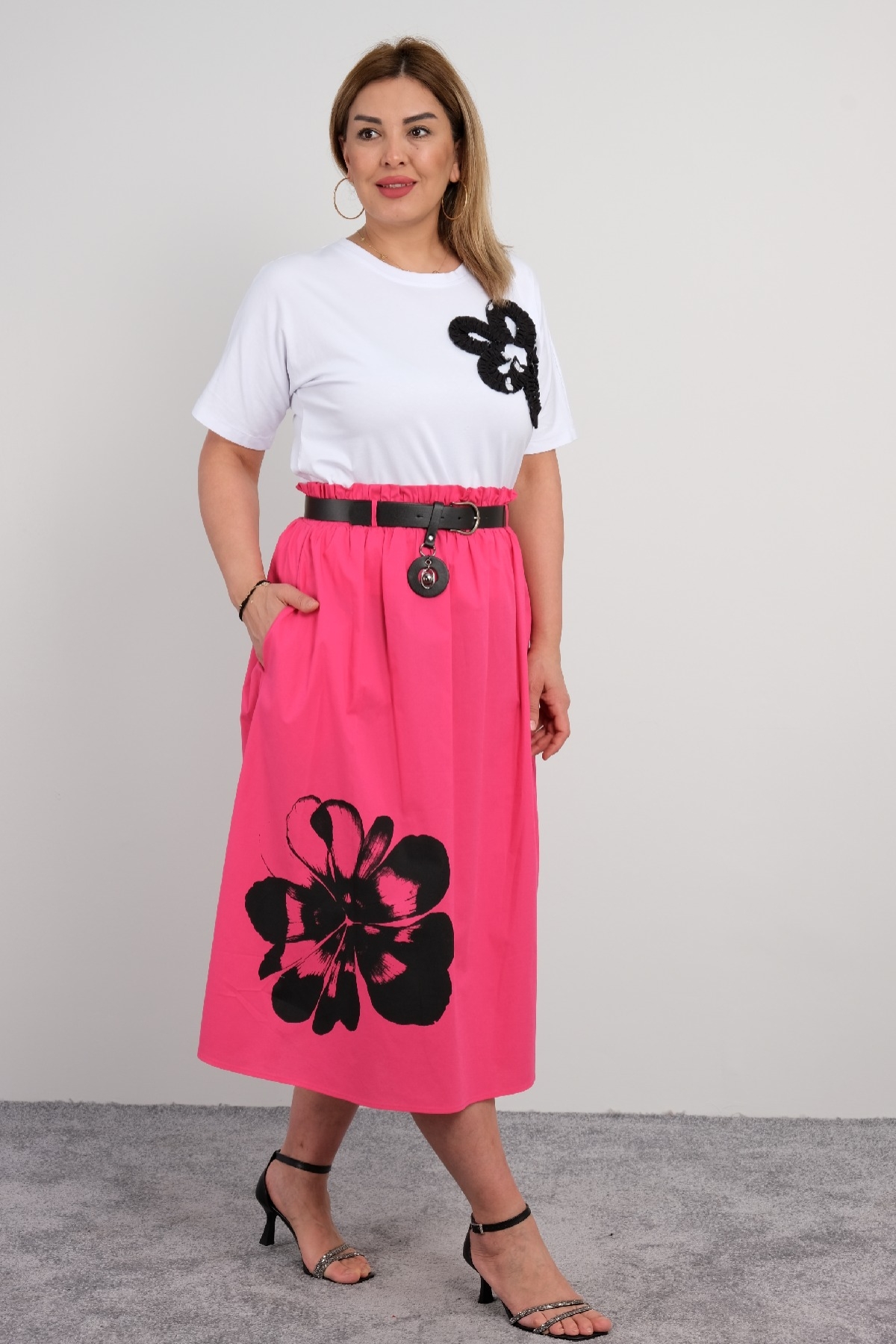 Two-Piece Suit-Fuchsia