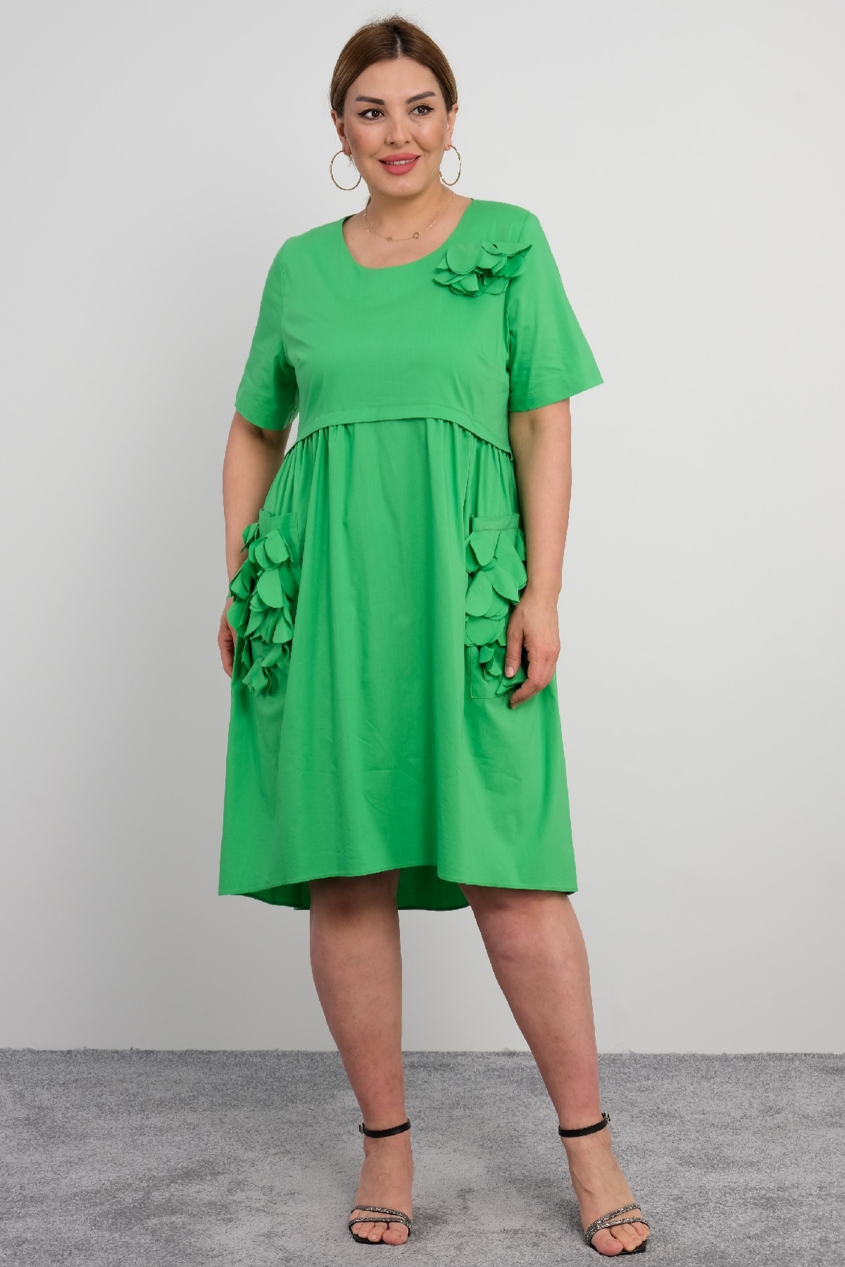 Casual Dresses-Green