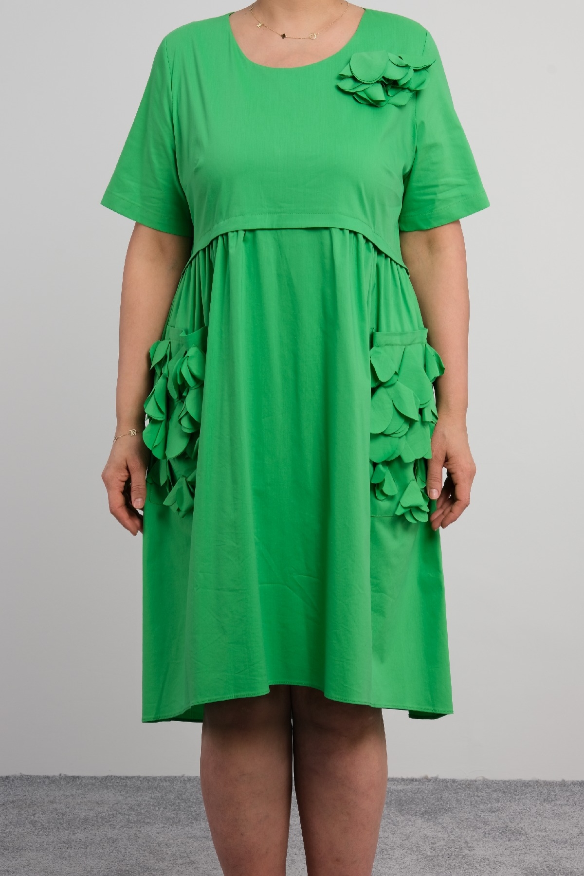 Casual Dresses-Green