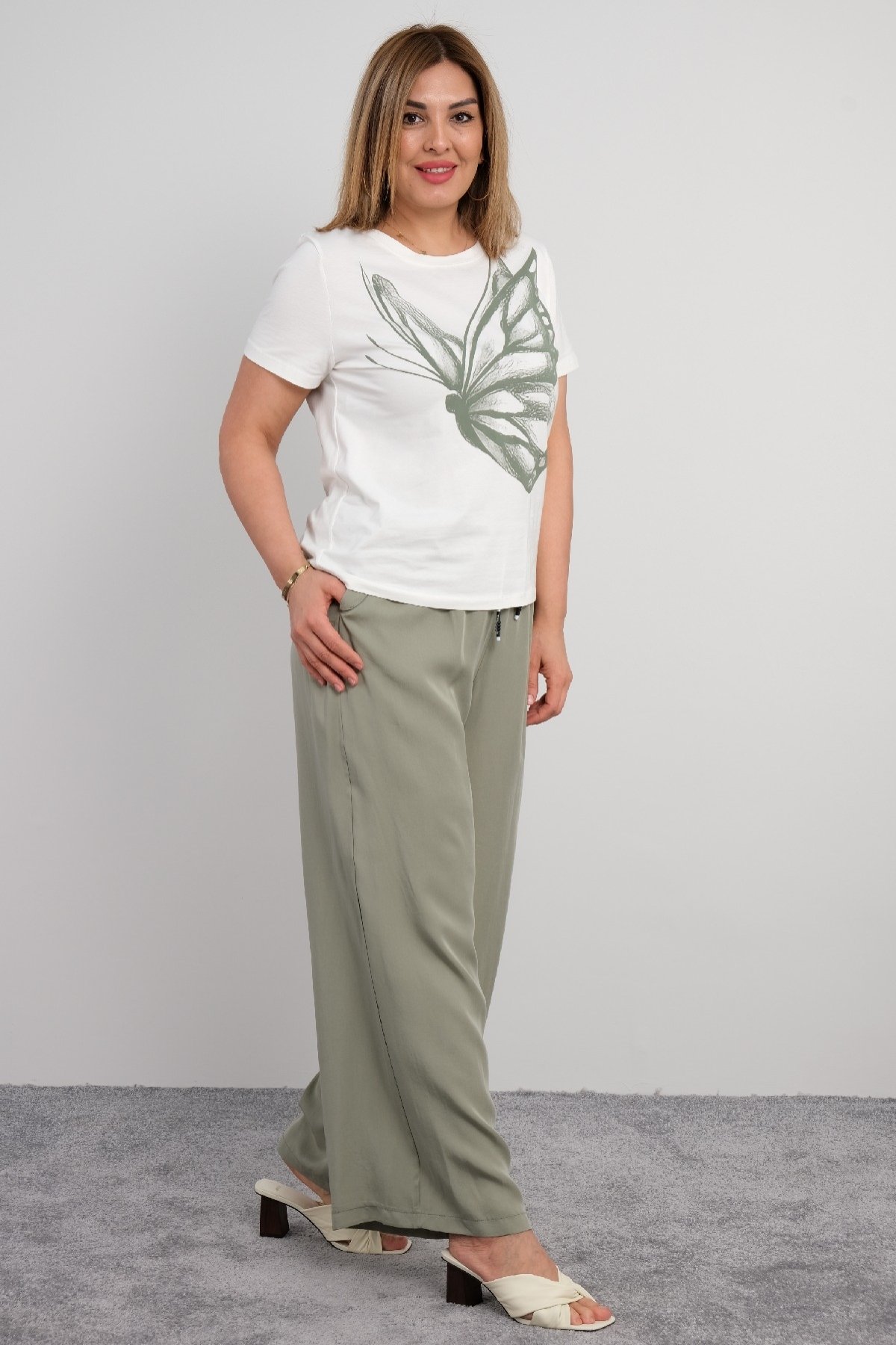 Two-Piece Suit-Khaki