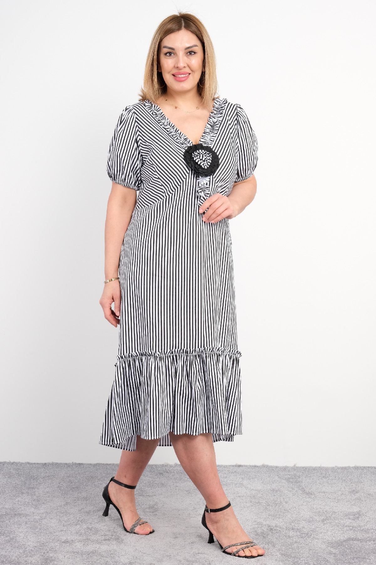 Casual Dresses-Black
