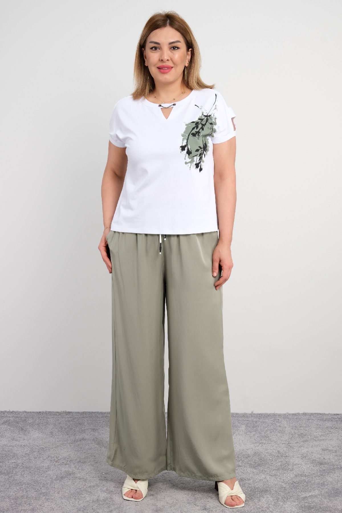 Two-Piece Suit-Khaki