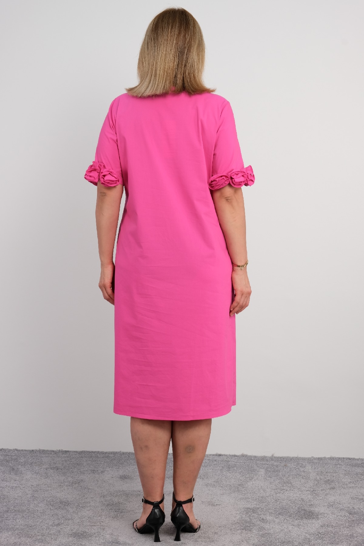 Casual Dresses-Fuchsia