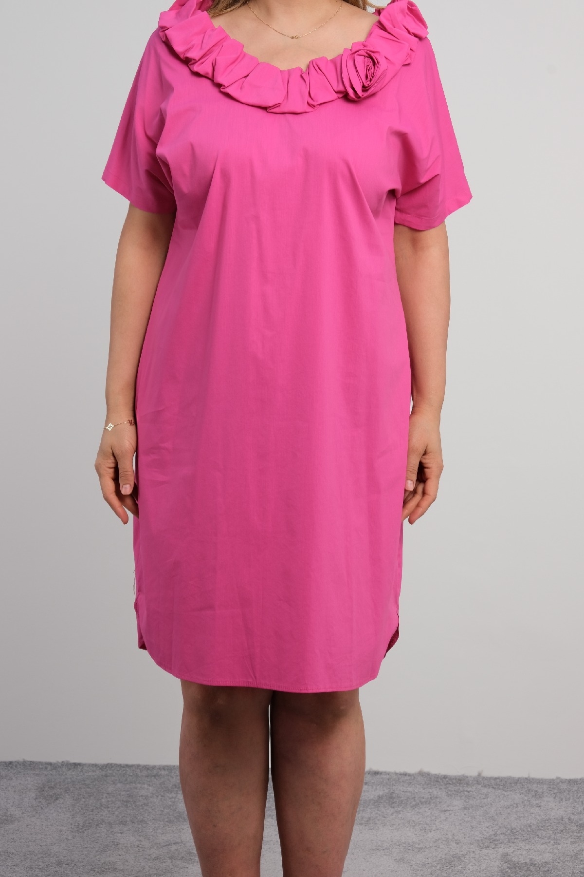 Casual Dresses-Fuchsia