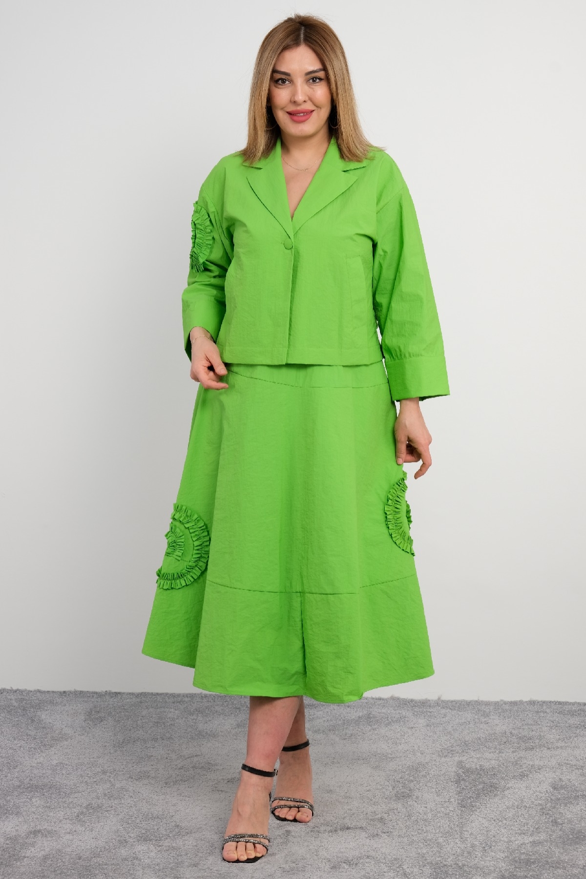 Two-Piece Suit-Green
