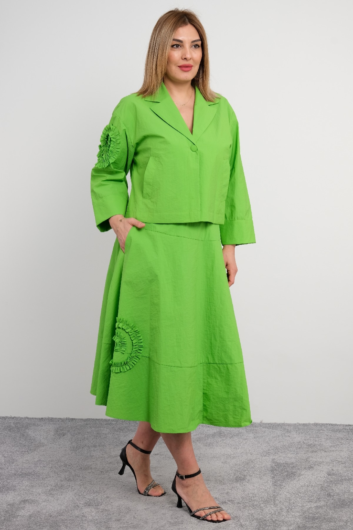 Two-Piece Suit-Green