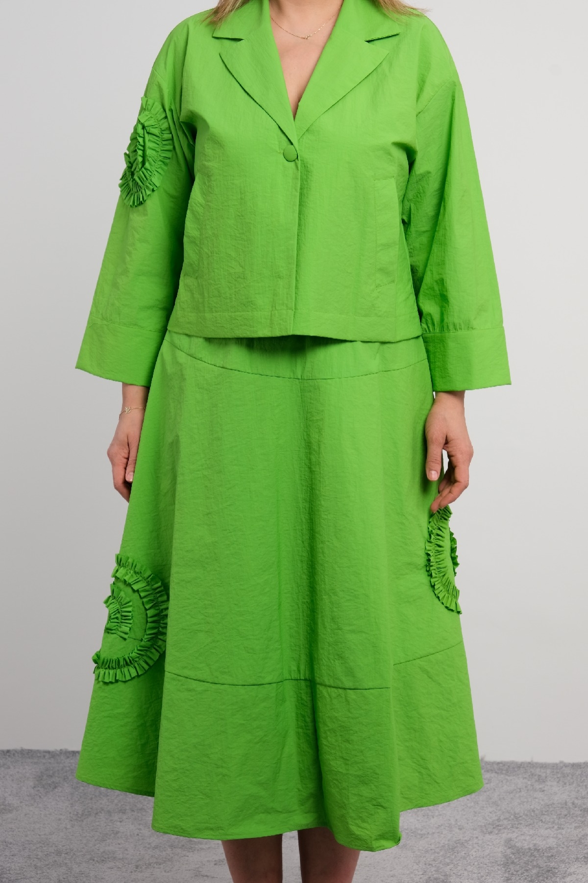 Two-Piece Suit-Green