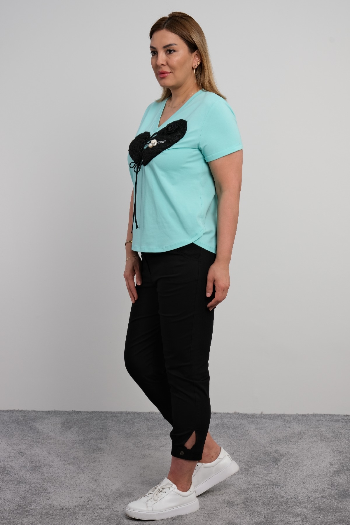 Two-Piece Suit-Turquoise