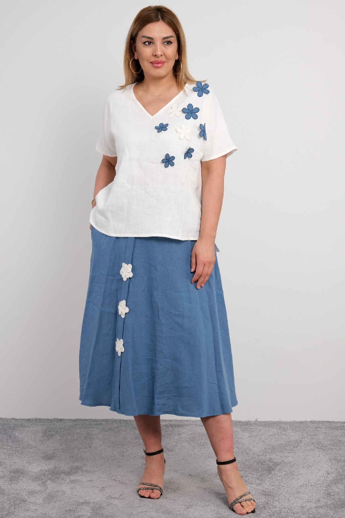 Two-Piece Suit-Blue