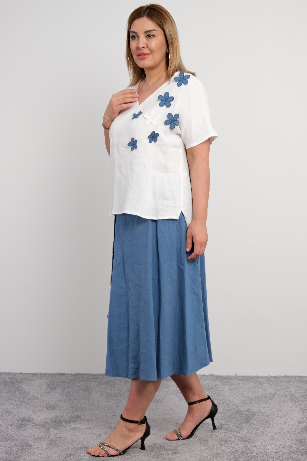 Two-Piece Suit-Blue