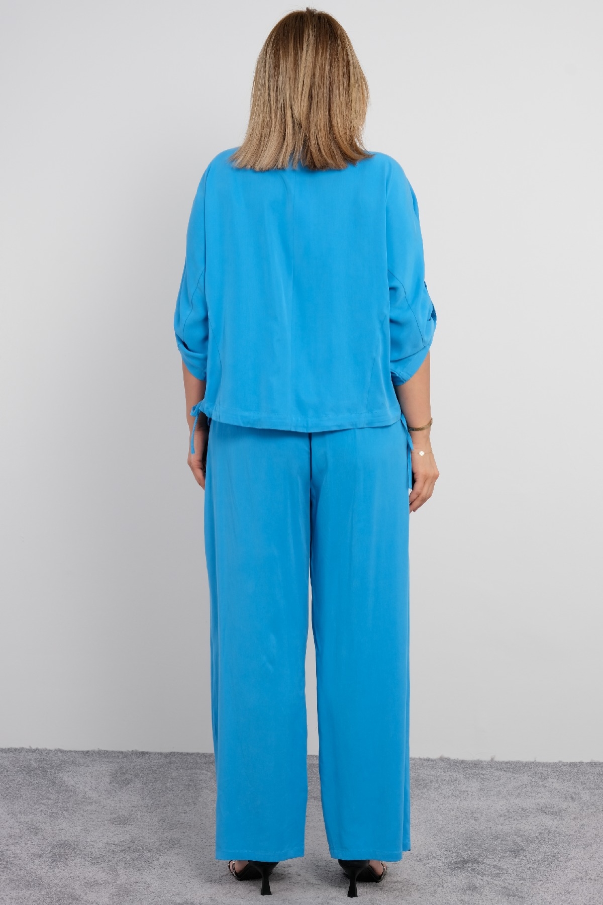 Two-Piece Suit-Bright Blue