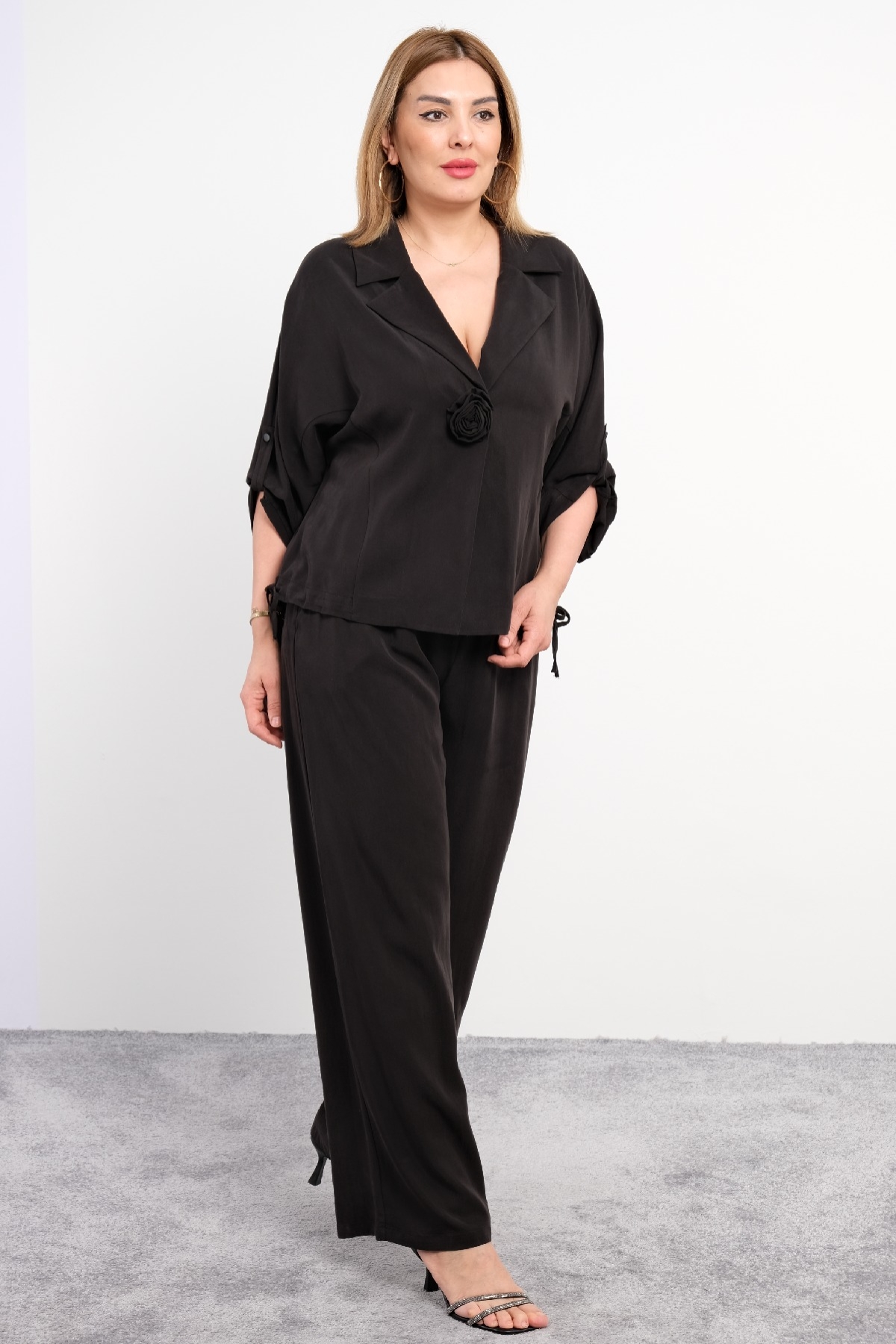 Two-Piece Suit-Black