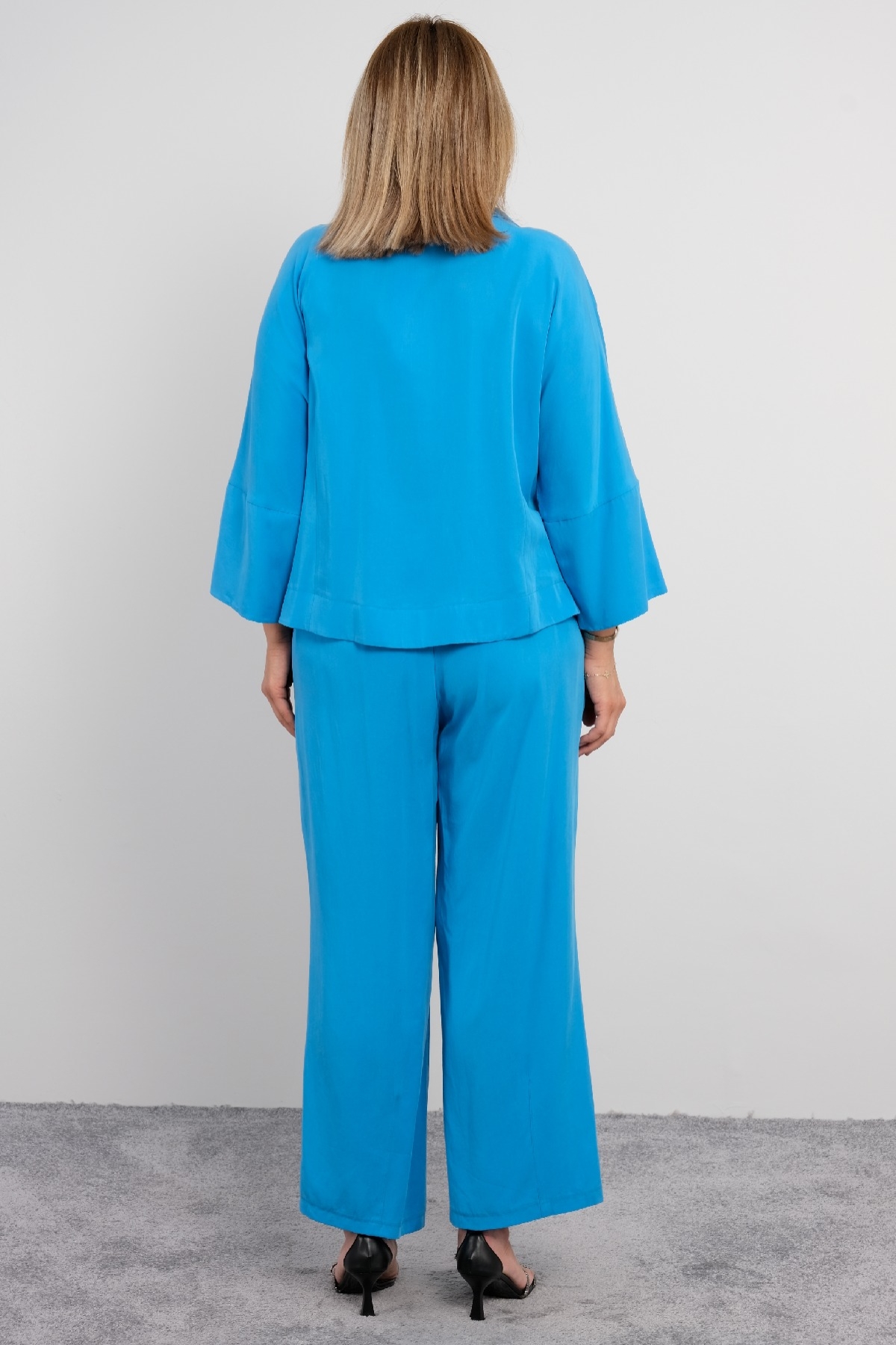 Two-Piece Suit-Bright Blue
