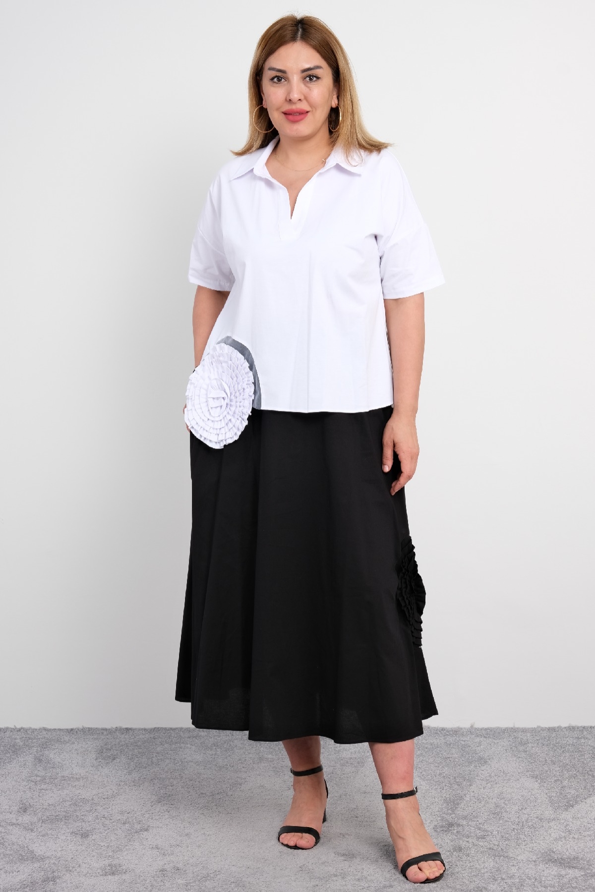 Casual Dresses-White