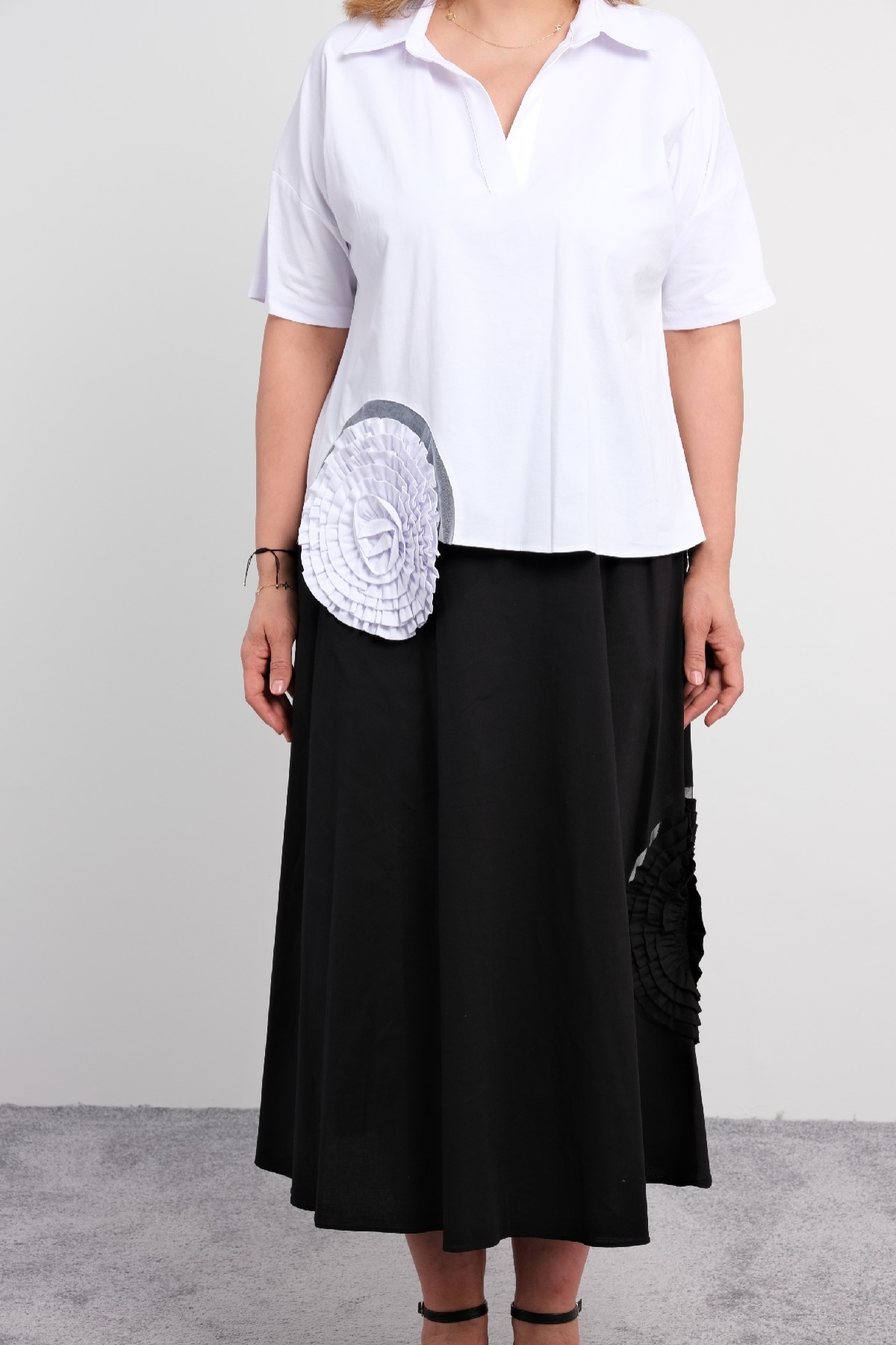 Casual Dresses-White