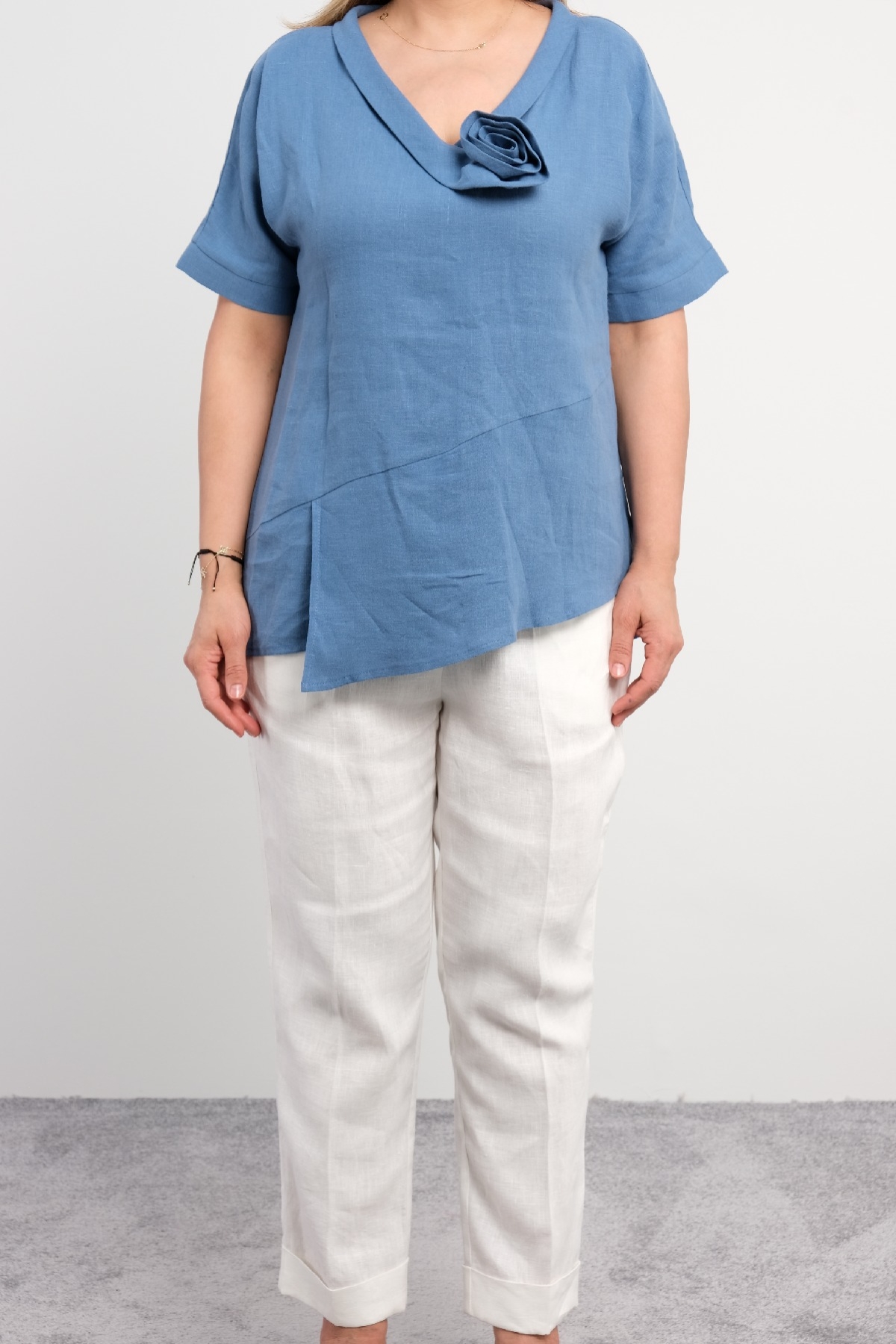 Two-Piece Suit-Indigo