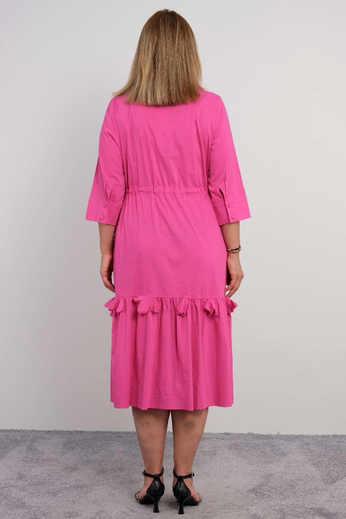 Casual Dresses-Fuchsia