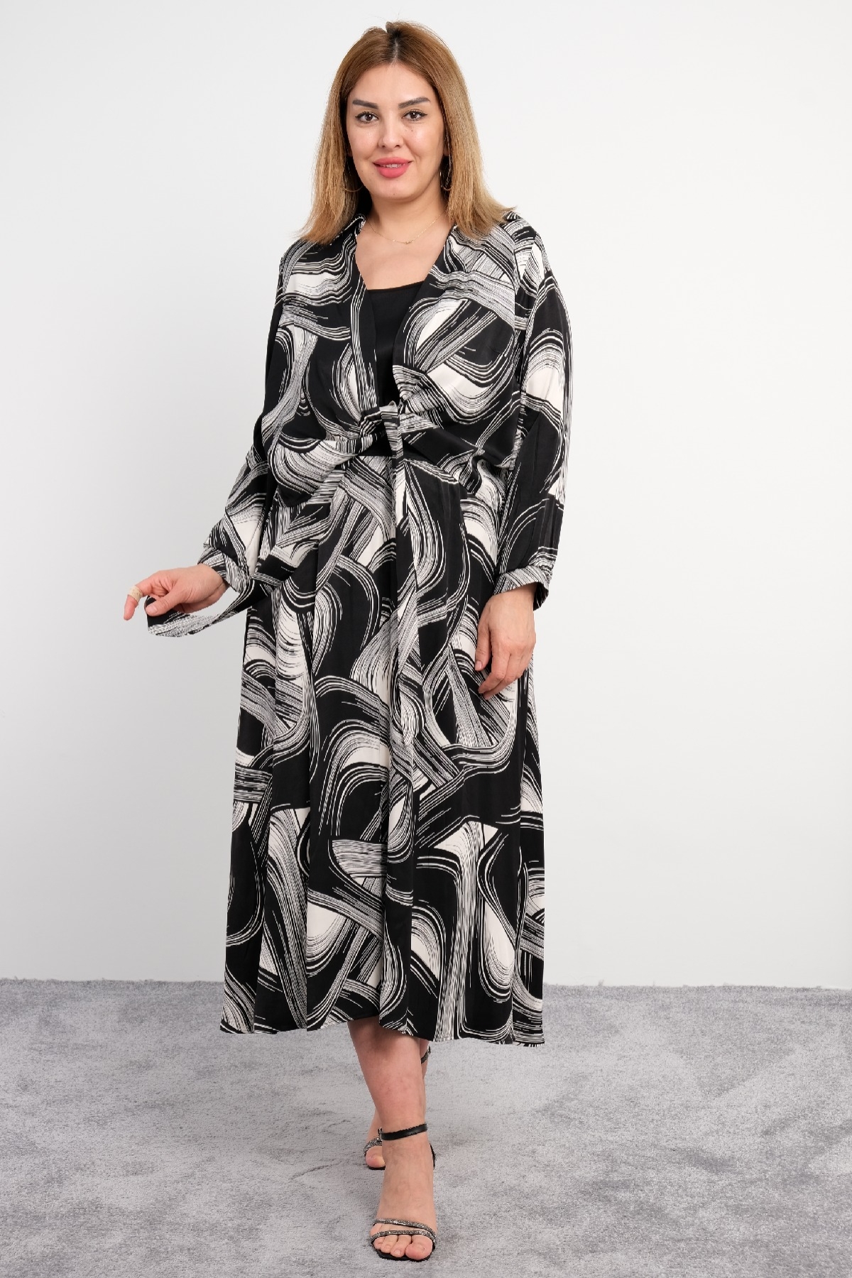 Women's 3 Piece Suits-Black