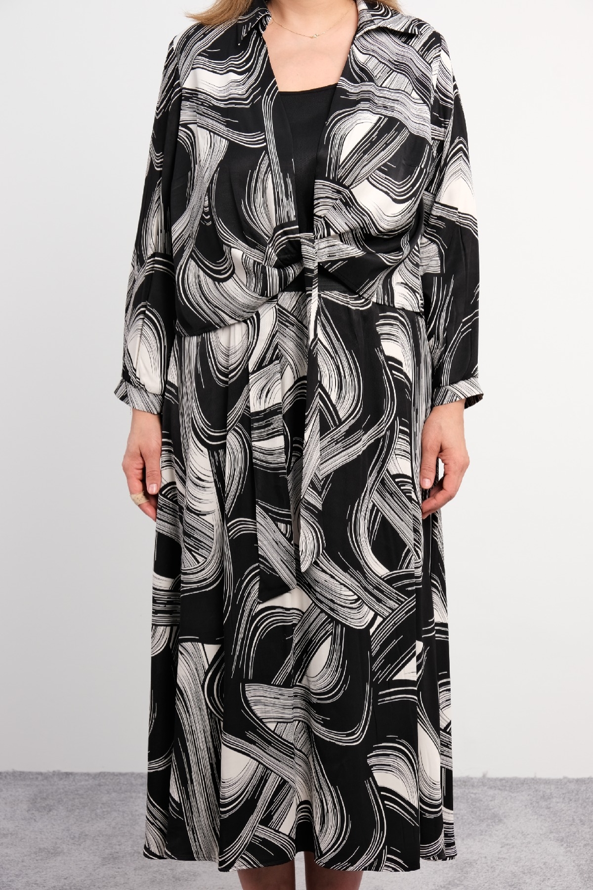 Women's 3 Piece Suits-Black