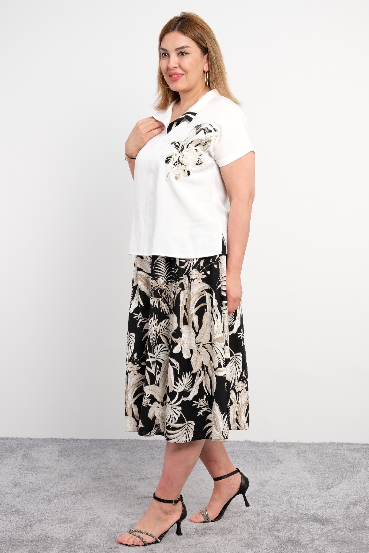 Two-Piece Suit-White