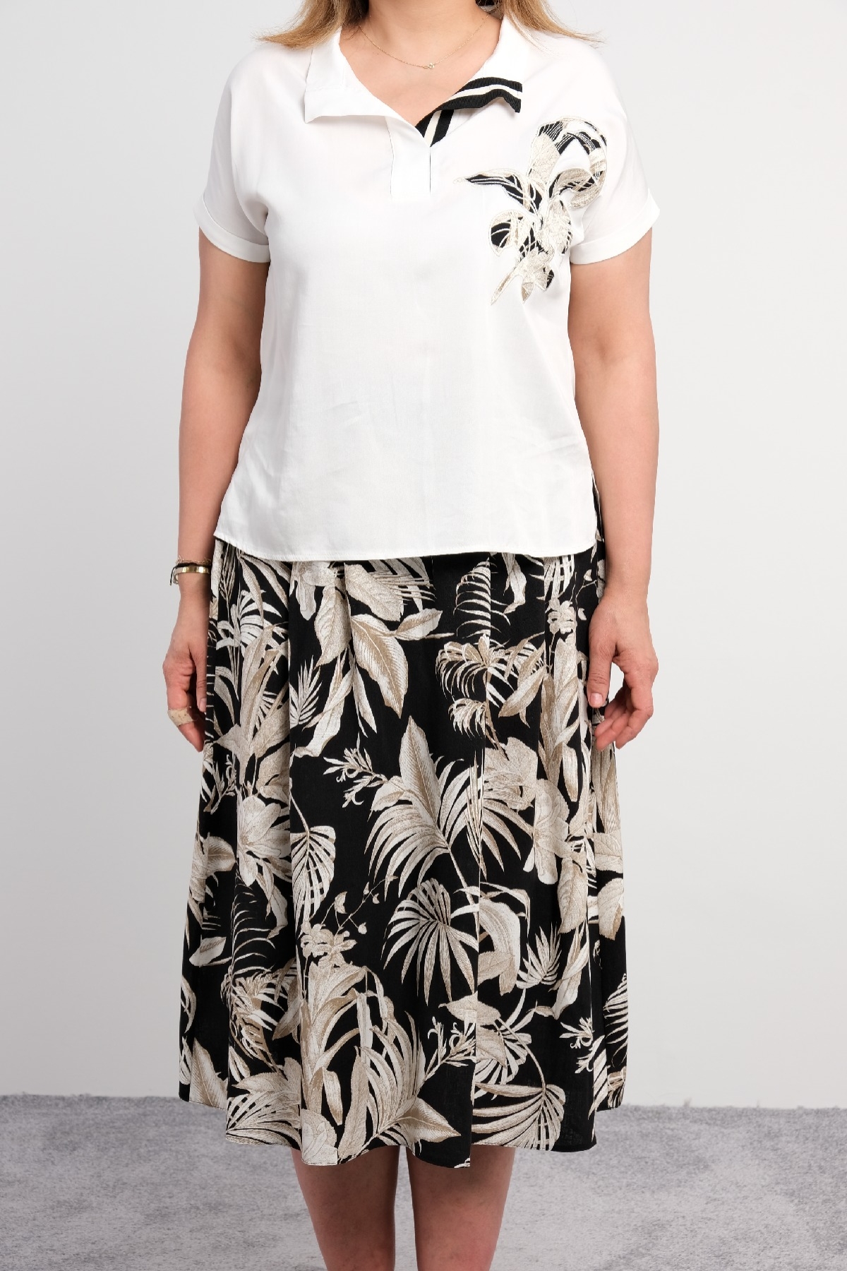 Two-Piece Suit-White