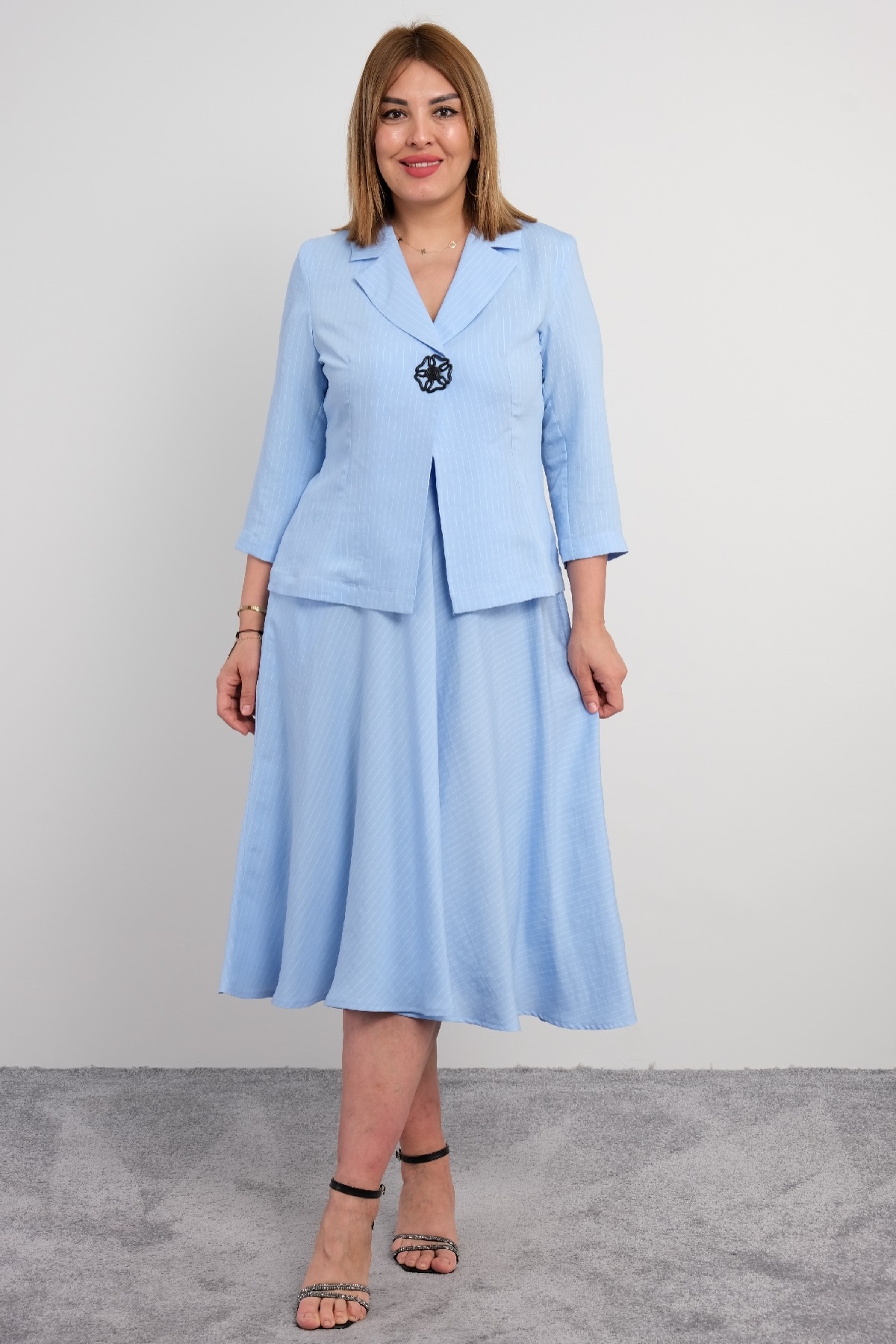 Two-Piece Suit-Blue