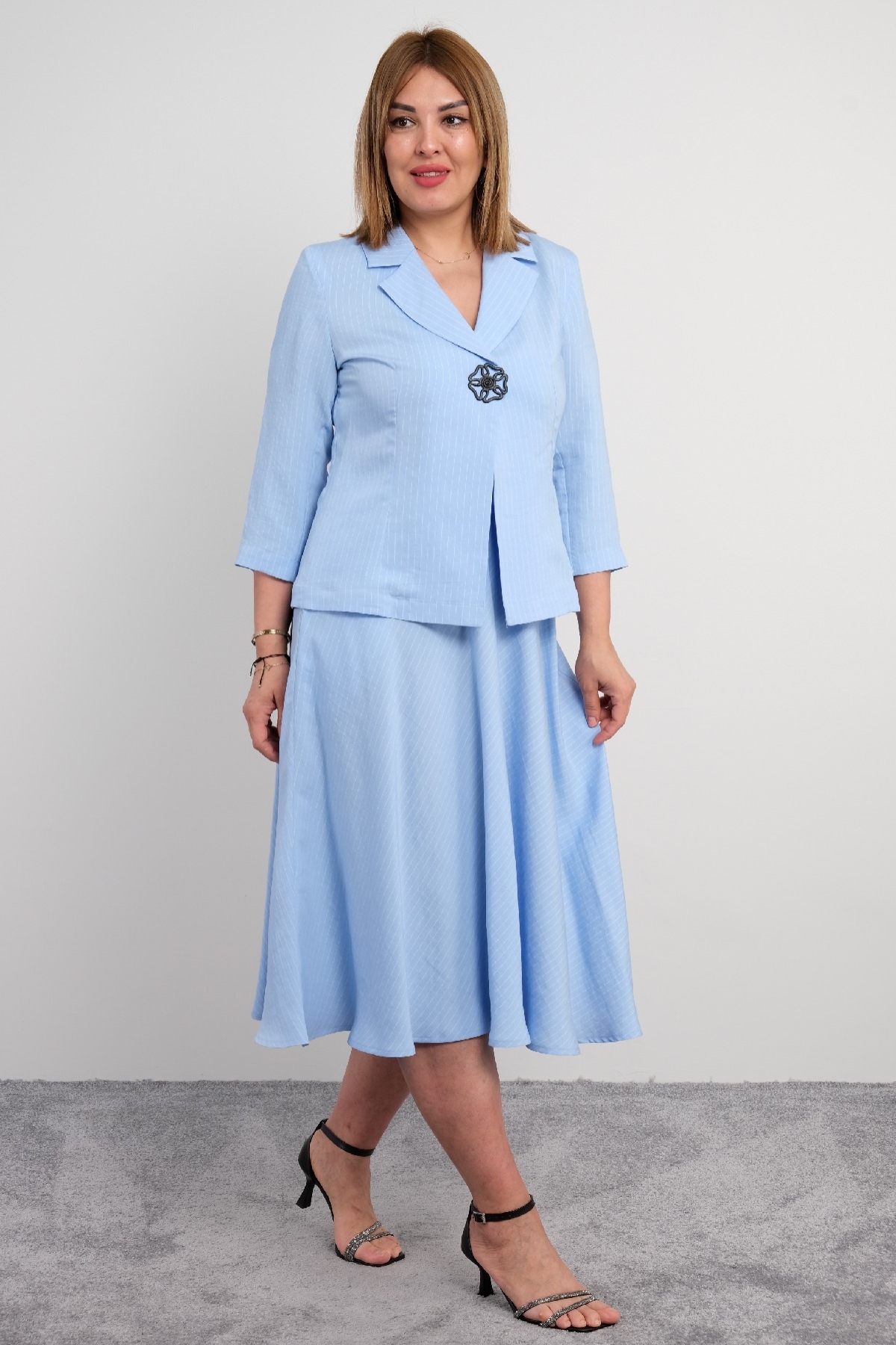 Two-Piece Suit-Blue
