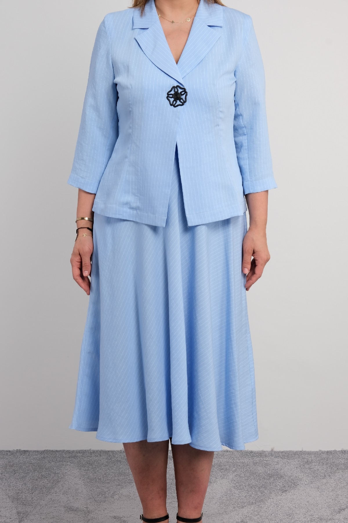 Two-Piece Suit-Blue