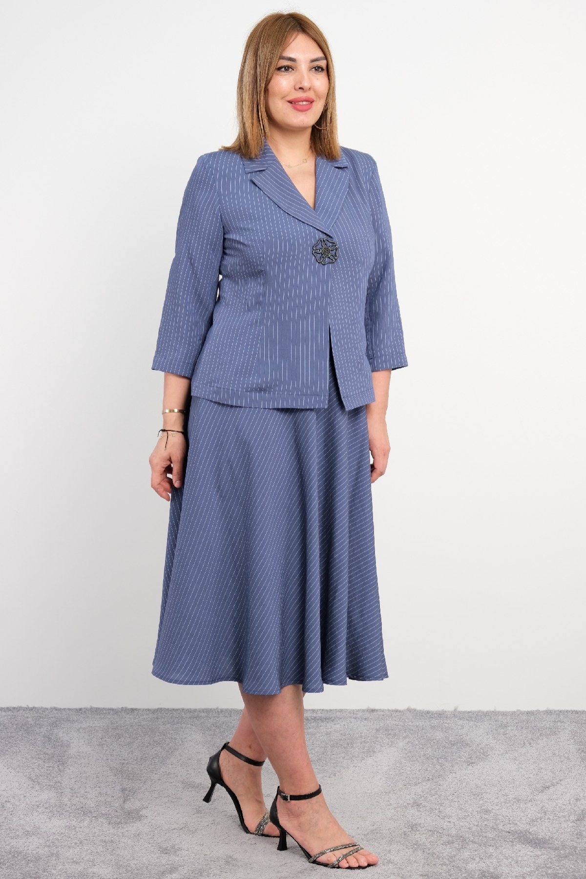 Two-Piece Suit-Dark Blue