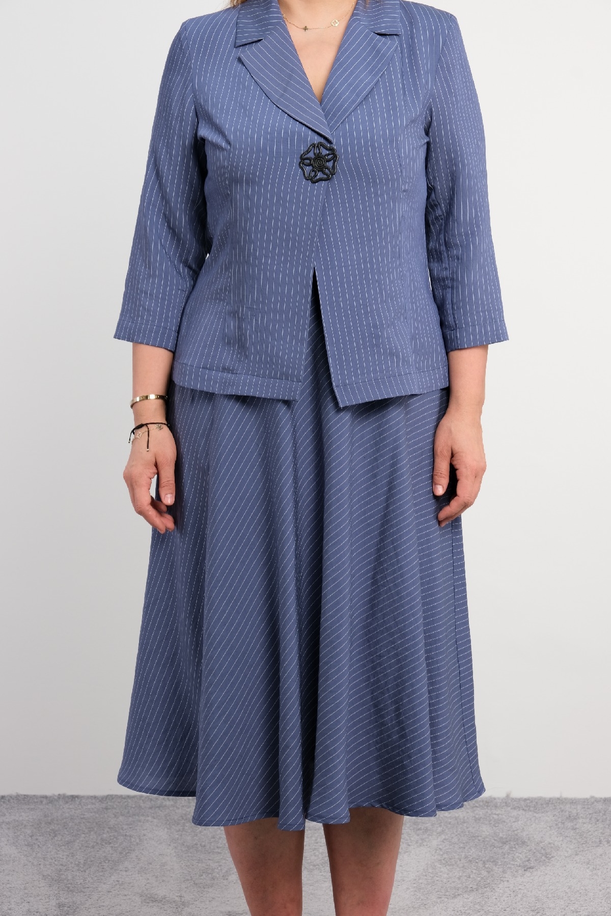 Two-Piece Suit-Dark Blue