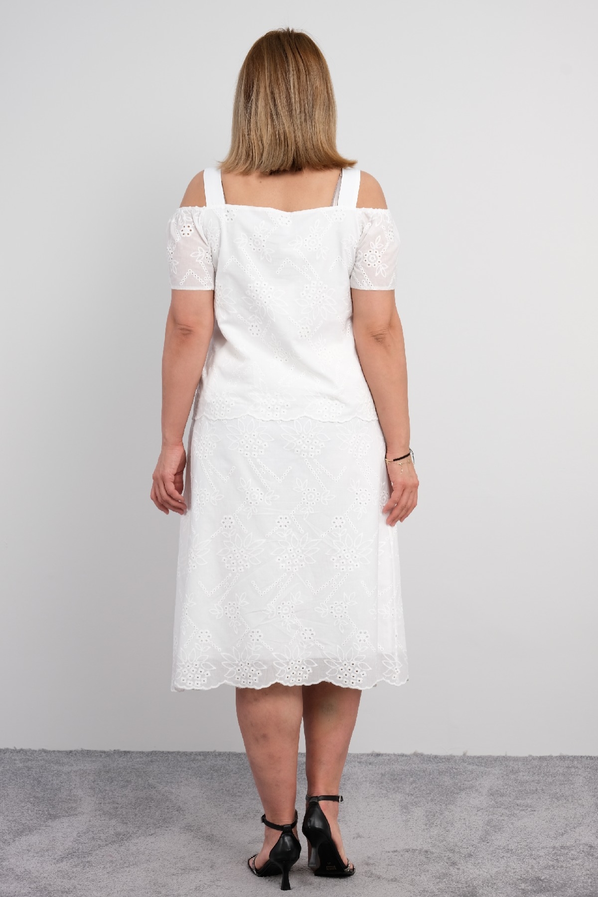 Two-Piece Suit-White